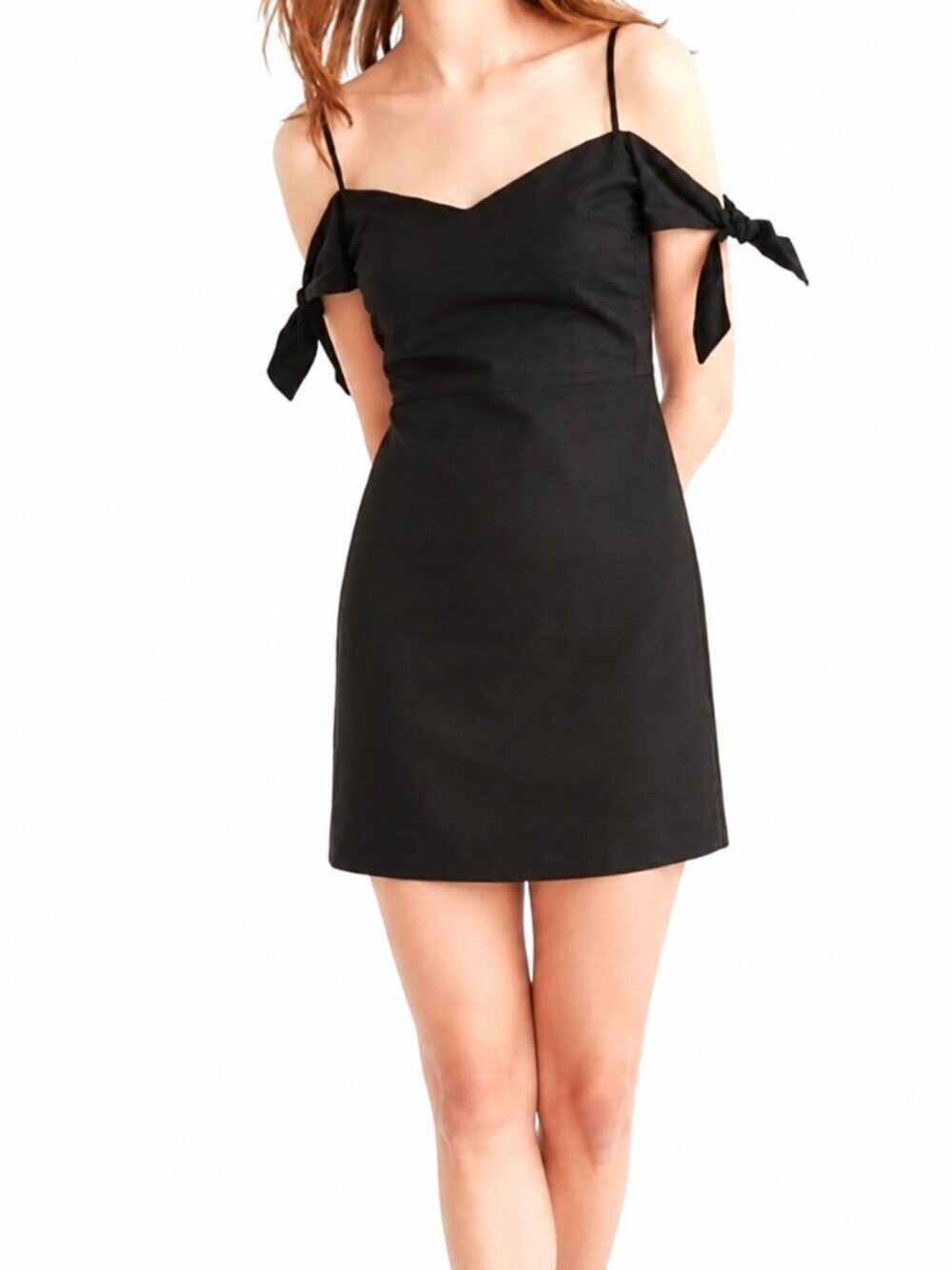 Abercrombie & Fitch Off Shoulder Mini Dress little black dress spring summer